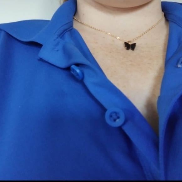 Butterfly Pendant Necklace NWT - Picture 8 of 12